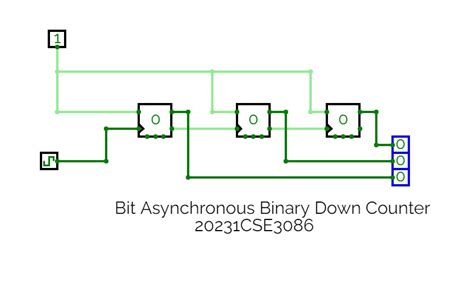 Image result for Asynchronous Binary Counter