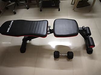 WELCARE MU1040 Multi Adjustable Weight Bench for Home Gym - Foldable ...