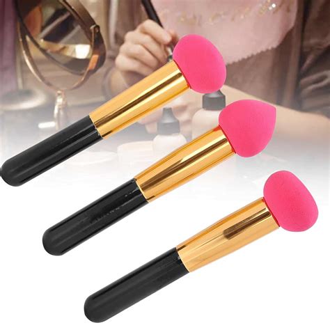 Sponge Makeup Brush, Eco Sponge Puff Head Convenient Wet and Dry Dual ...