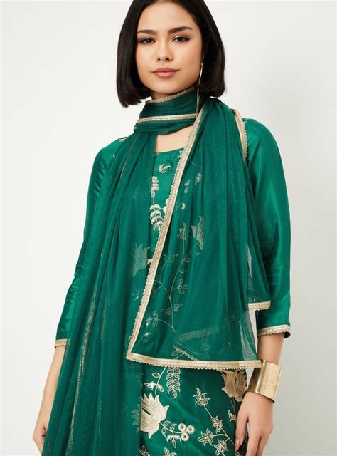 Buy Women Embroidered Kurta Set Online at just Rs. 1999.0 ...