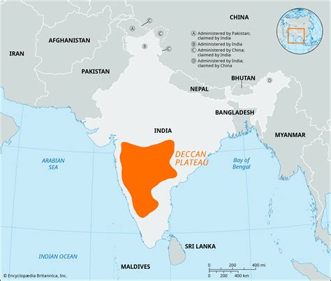 Deccan | Location, History, & Map | Britannica