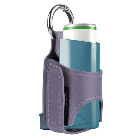Beautyflier Asthma Inhaler Holder PU Leather Travel Handy Holder for ...