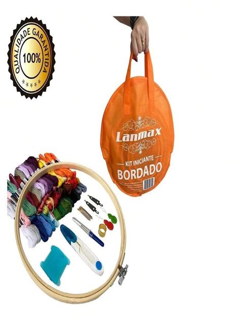 Kit De Bordados Para Iniciantes Ponto Cruz Kit De Ferramenta | SHEIN Brasil