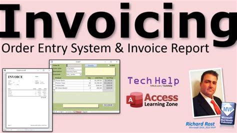 Image result for MS Access Create a Invoice