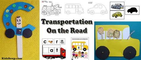 Transportation Preschool Activities 的图像结果