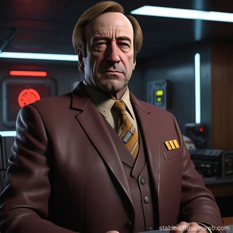 saul goodman as a star wars imperial security bureau officer realistic ...