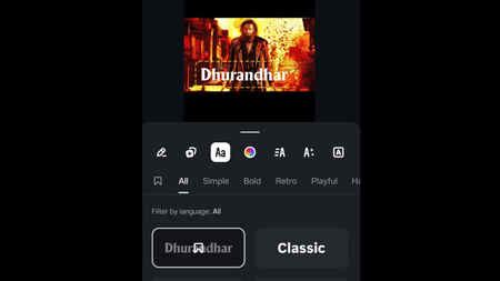 How to use Dhurandhar 2 inspired font in your Instagram Reels