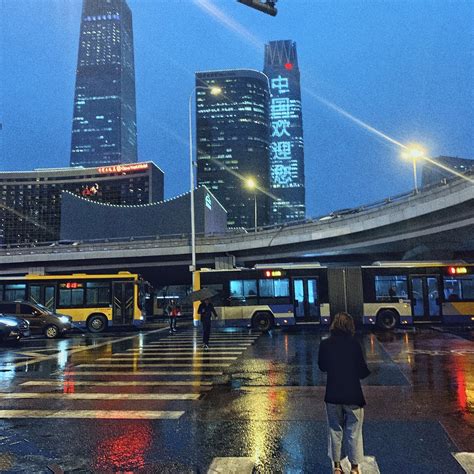 北京CBD城市夜景高清图片下载-正版图片501245050-摄图网