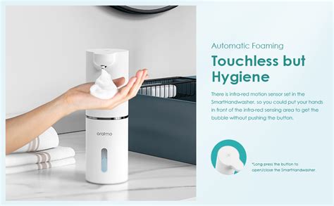 Oraimo SmartHandwasher Automatic Foaming Soap Dispenser, Touchless Hand ...