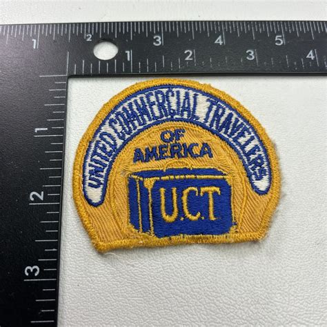 Vtg UCT UNITED COMMERCIAL TRAVELERS OF AMERICA Patch 25RE | eBay