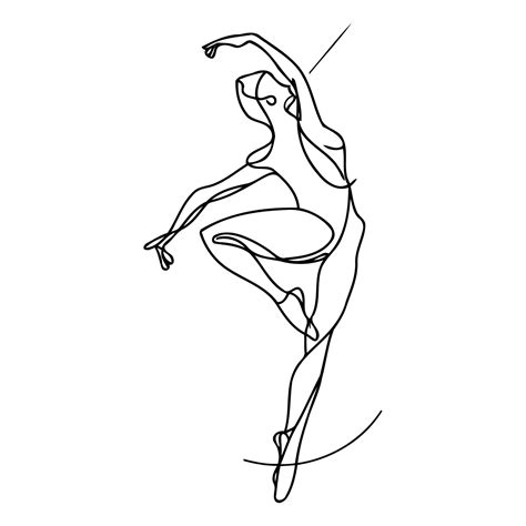 Premium Vector | Continuous one simple single abstract line drawing of ...