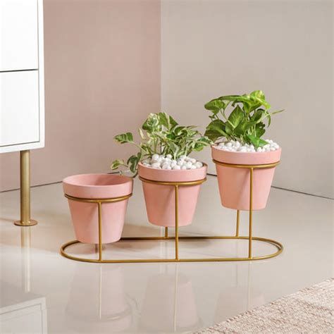 Planterra Beige Round Lotus Planter 15x9 Inch Online - Premium Planter ...