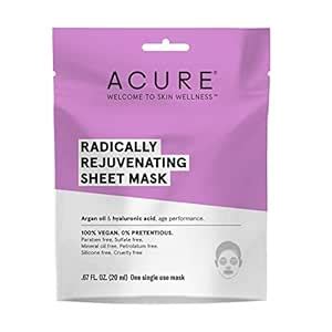 Buy ACURE Radically Rejuvenating Sheet Mask | 100% Vegan | Provides ...