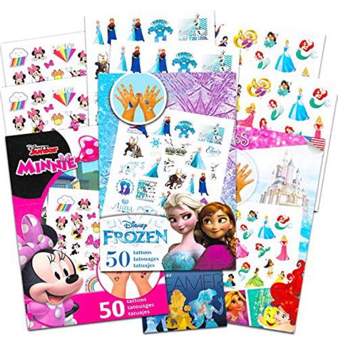Buy Disney Tattoos Party Favor Set For Girls -- Over 175 Temporary ...