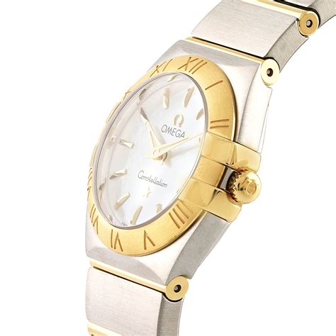 Omega Constellation Ladies 18ct Gold and Steel Ladies Watch ...