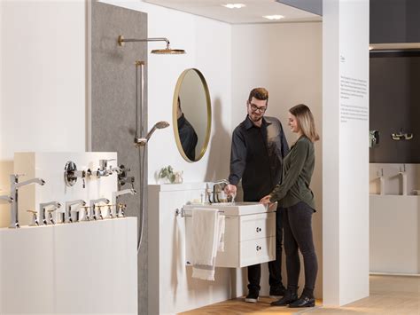 hansgrohe bathroom exhibition, try out kitchen taps