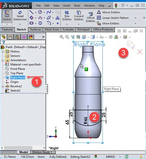 Image result for SolidWorks Bottle Tutorial