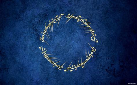 Download The One Ring with its Elvish Inscription Wallpaper ...