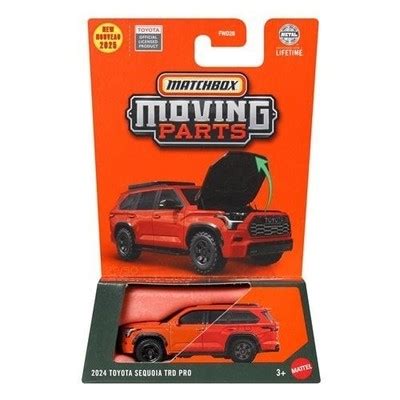 Matchbox Moving Parts 2025 - 2024 Toyota Sequoia TRD Pro - Red - FWD28 ...