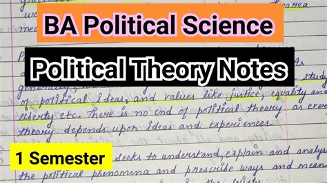Political Science Notes 的图像结果