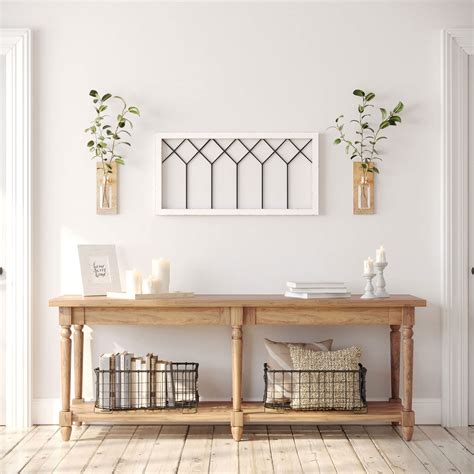 Barnyard Designs 15.75x20.5 Rustic Window Frame Wall Decor Farmhouse ...