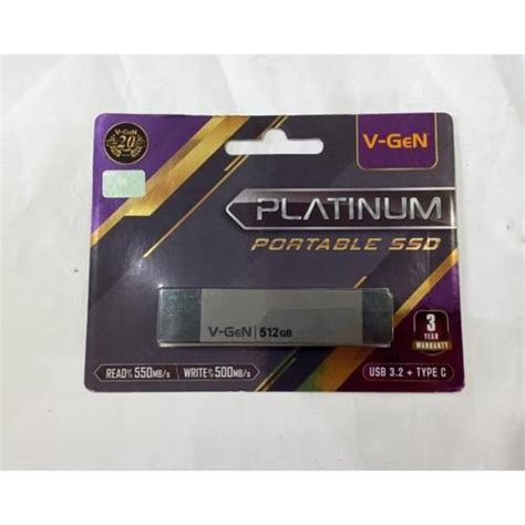 Jual SSD Portable 512GB VGEN SSD External V-GEN Type-C - Kota Tangerang ...