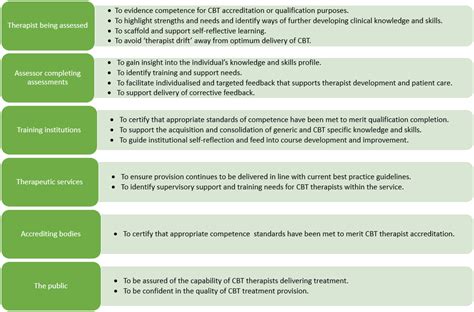 The why, what, when, who and how of assessing CBT competence to support ...