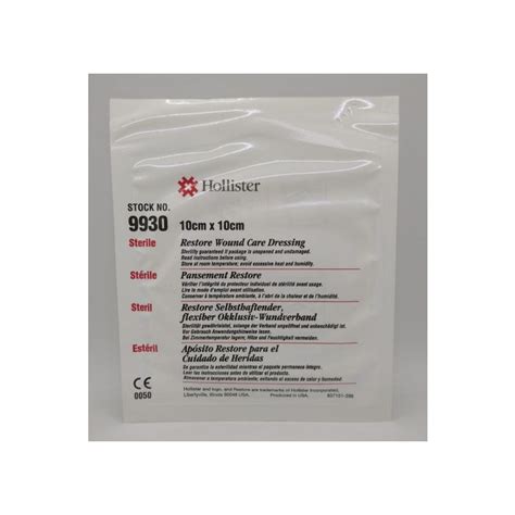 Buy HOLLISTER 9930 RESTORE DRESSING ( 4X4") Box of 5 Online for Rs...