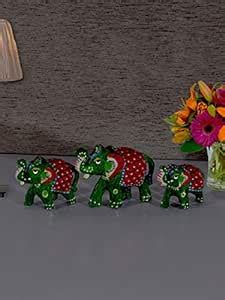 Buy DreamKraft Paper Mache Elephant Showpiece for Gift Purpose Inhance ...