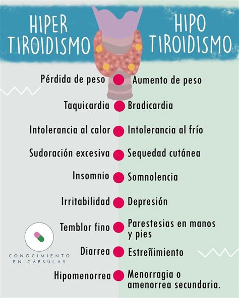 Hipotiroidismo E Hipertiroidismo Signos Y Sintomas at Sol Lewis blog