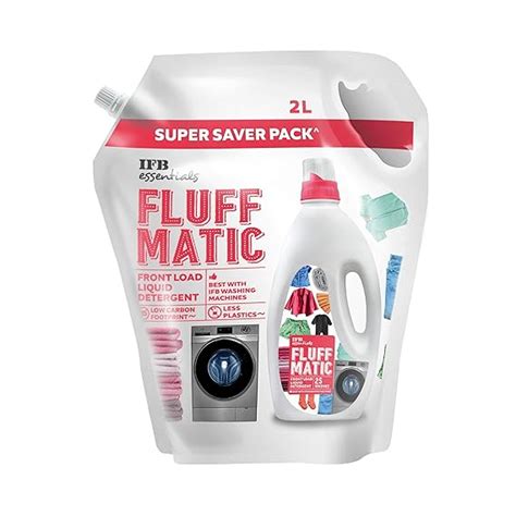 IFB Essentials Fluff Matic Front Load Liquid Detergent Refill Pack 2L ...
