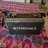 ZEBRONICS Music Bomb 2 Party Speaker with 80W, Supports Bluetooth, 10h ...