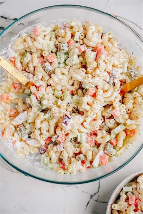 Simple Simple Macaroni Salad Recipe Recipe - Lauren's Latest