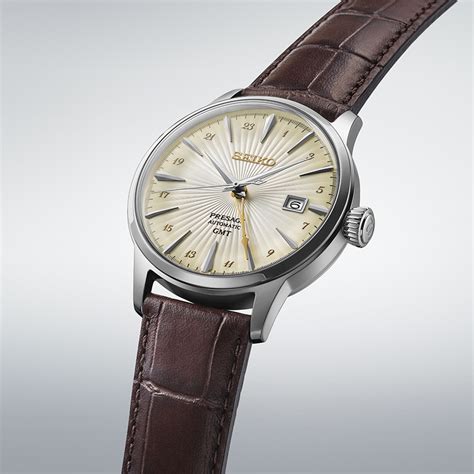 Seiko Presage Acacia Cocktail Time GMT Watch SSK041J1