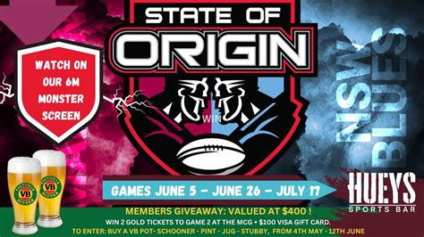 STATE OF ORIGIN 2024, Frankston RSL, 5 June 2024 | AllEvents