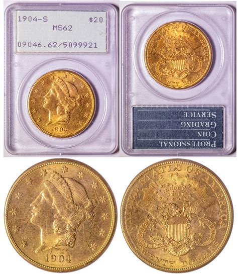 $20 Gold Piece, 1904-S