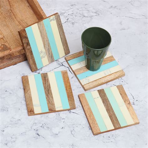 Shop Wooden Coasters at Best Price | IndianShelf
