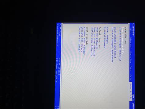 Alienware 17 R5 Disable Legacy Boot 的图像结果