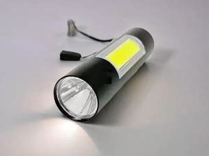 BAYEEN A79 M212 (RECHARGEABLE LED METAL TORCH) with SOS Function, 25W ...