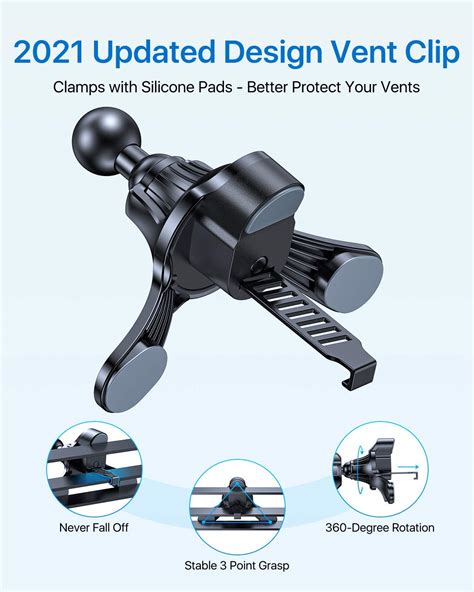 Buy Andobil Car Phone Mount【Vertical & Thick Vent Friendly】 Hands Free ...