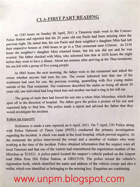 Report Writing Samples 的图像结果