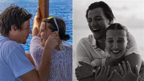 Stranger Things’ Millie Bobby Brown engaged to BF Jake Bongiovi at 19 ...