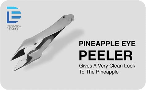 Buy DESMIKA (LABEL) Practical Stainless Steel Pineapple Eye Peeler ...