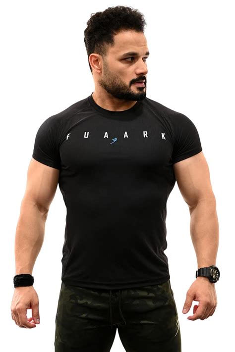 FUAARK Men's Round Neck Slim fit Gym & Active wear Sports T-Shirt for ...