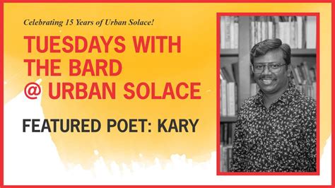 Tuesdays with the Bard at Urban Solace - ft. Kary | Event in Bengaluru