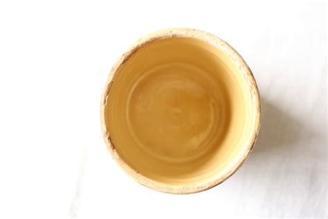 南仏 キッチン ポット パテポット コンフィチュール カトラリー 黄釉薬 土 陶器 | 西洋アンティークショップ Antiquité ...