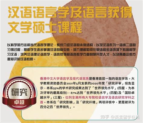 2023香港硕士|香港中文大学这两专业率先开放23年入学申请！ - 知乎