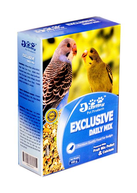JiMMy Pet Products Budgie Food Exclusive Daily Mix Bird Food for Budgi ...