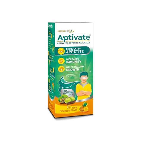 Buy Aptivate 100% Ayurvedic Syrup - Appetite stimulant for children ...
