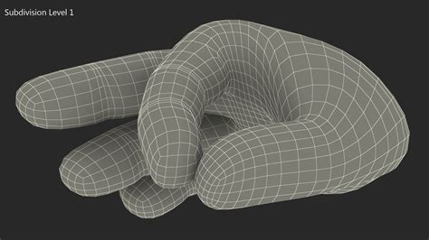 3D OK Hand Emoji model | 3D Molier International